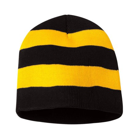 Fashion Acrylic Knitting Hat with Stripes