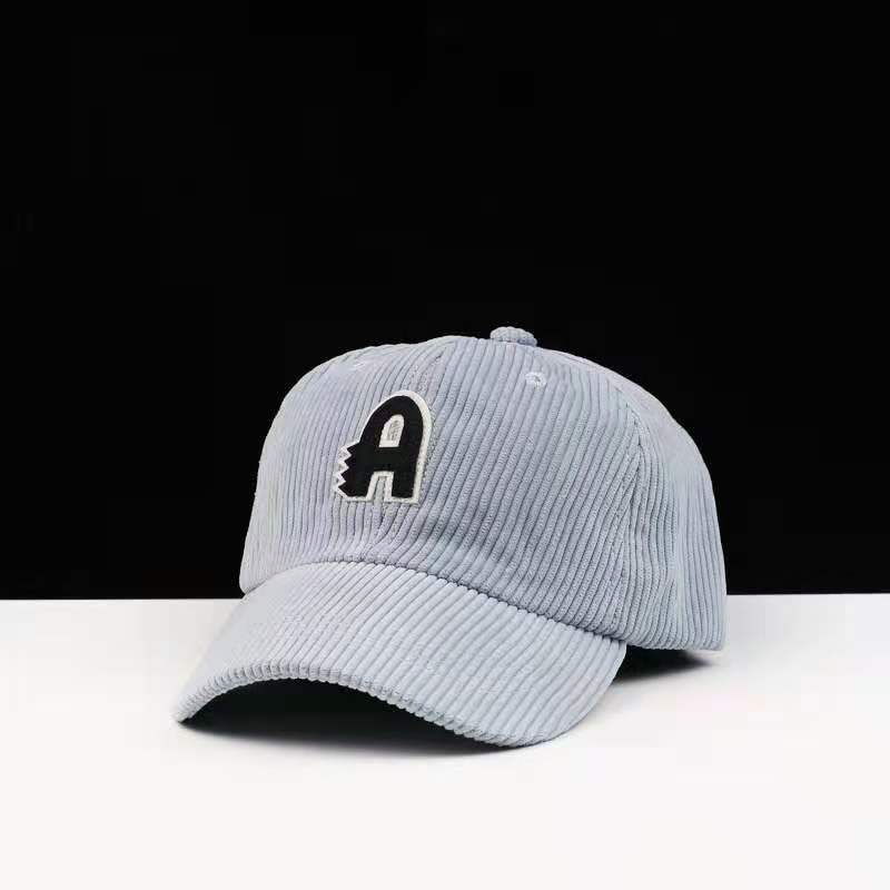 Winter Warm Corduroy Baseball Cap Embroidery OEM Cap BSCI Factory