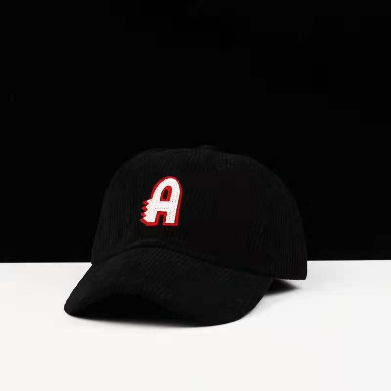 Winter Warm Corduroy Baseball Cap Embroidery OEM Cap BSCI Factory