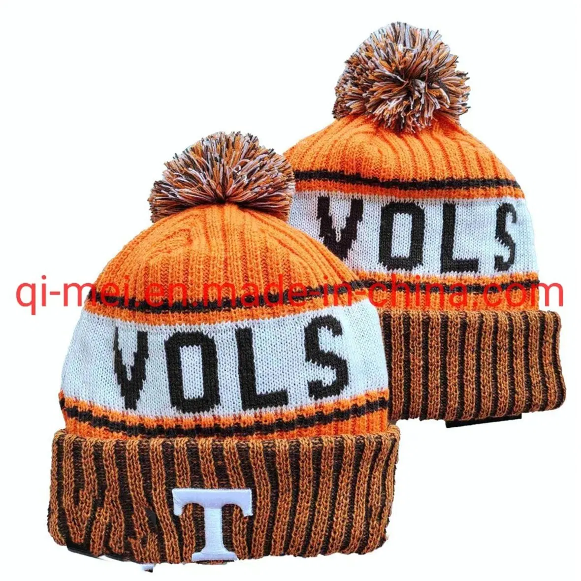 Fighting Panthers Syracuse Orange Volunteers Badgers 100th Season POM Sport Knit Hats Beanies