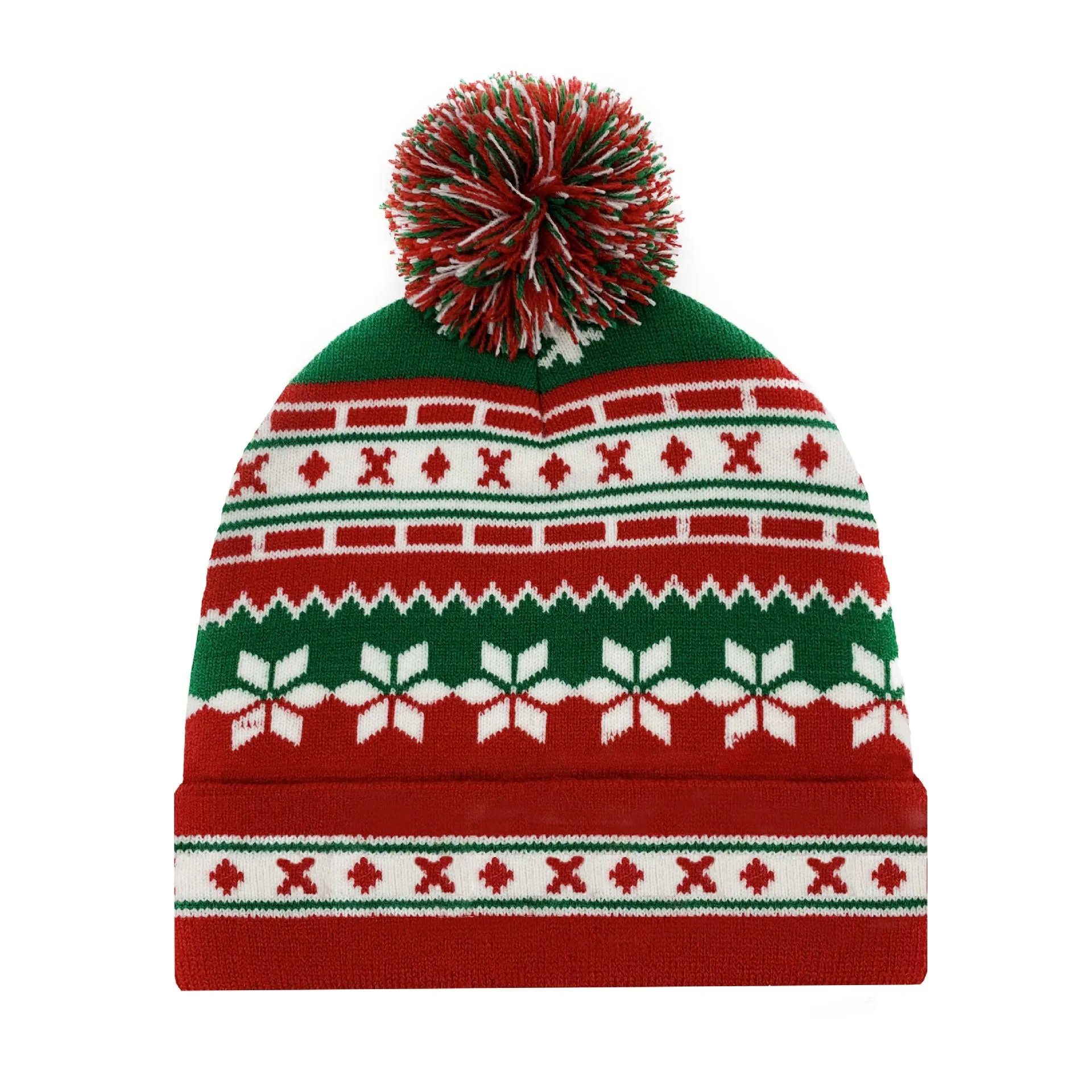 Wholesale Christmas Beanies Christmas Party Decoration Supplies Santa Costume Christmas Hat