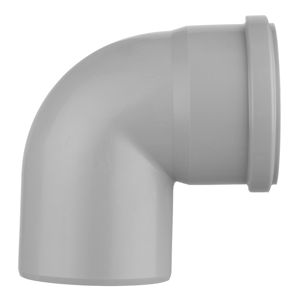 Отвод Ostendorf HTB d90 мм 87° пластиковый для внутренней канализации (114140)