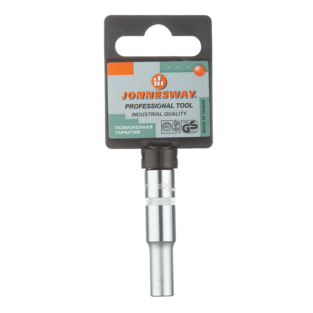 Головка торцевая глубокая Jonnesway 1/4х6 мм шестигранная