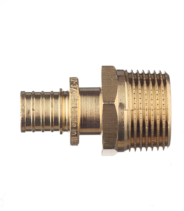 Соединитель прямой Stout 16 мм х 3/4 НР(ш) латунный (SFA-0001-001634)