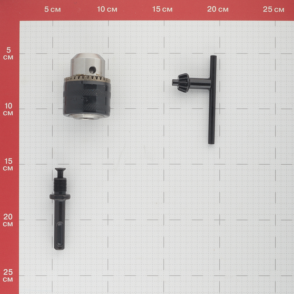 Патрон для дрели Практика (030-993) ключевой 1/2" 13 мм с переходником SDS-plus