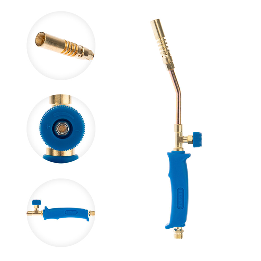 Горелка кровельная Rexant ГВП-400К 50 см с 3 насадками и шлангом