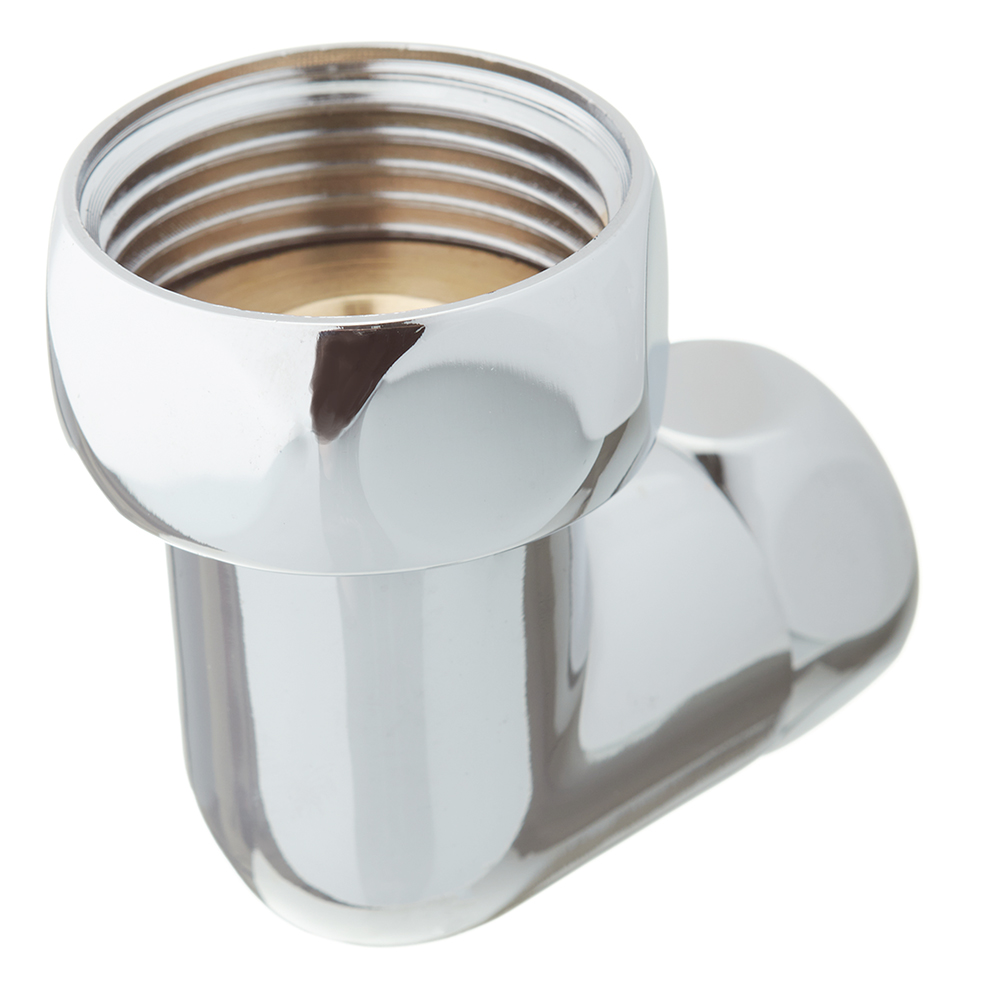 Соединитель угловой для полотенцесушителя 1 ВР(г) х 1/2 ВР(г) хром