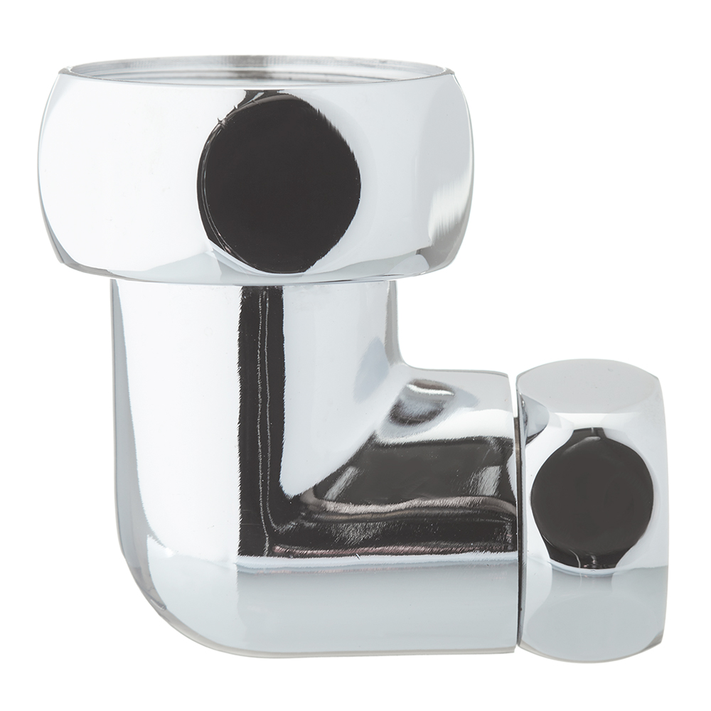 Соединитель угловой для полотенцесушителя 1 ВР(г) х 1/2 ВР(г) хром