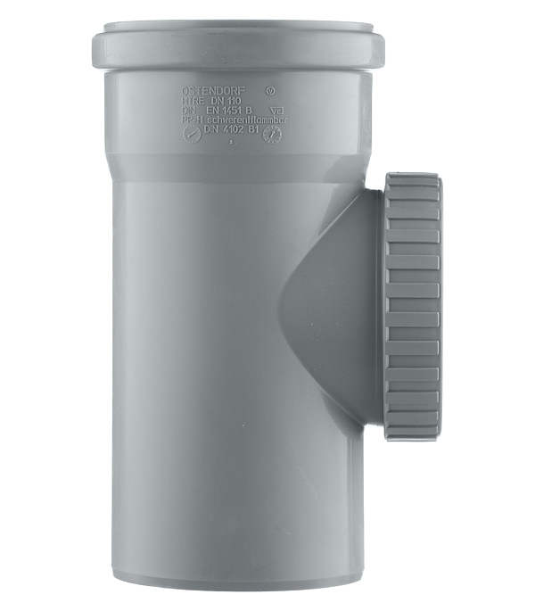 Ревизия Ostendorf HTRЕ d110 мм пластиковая для внутренней канализации (115600)