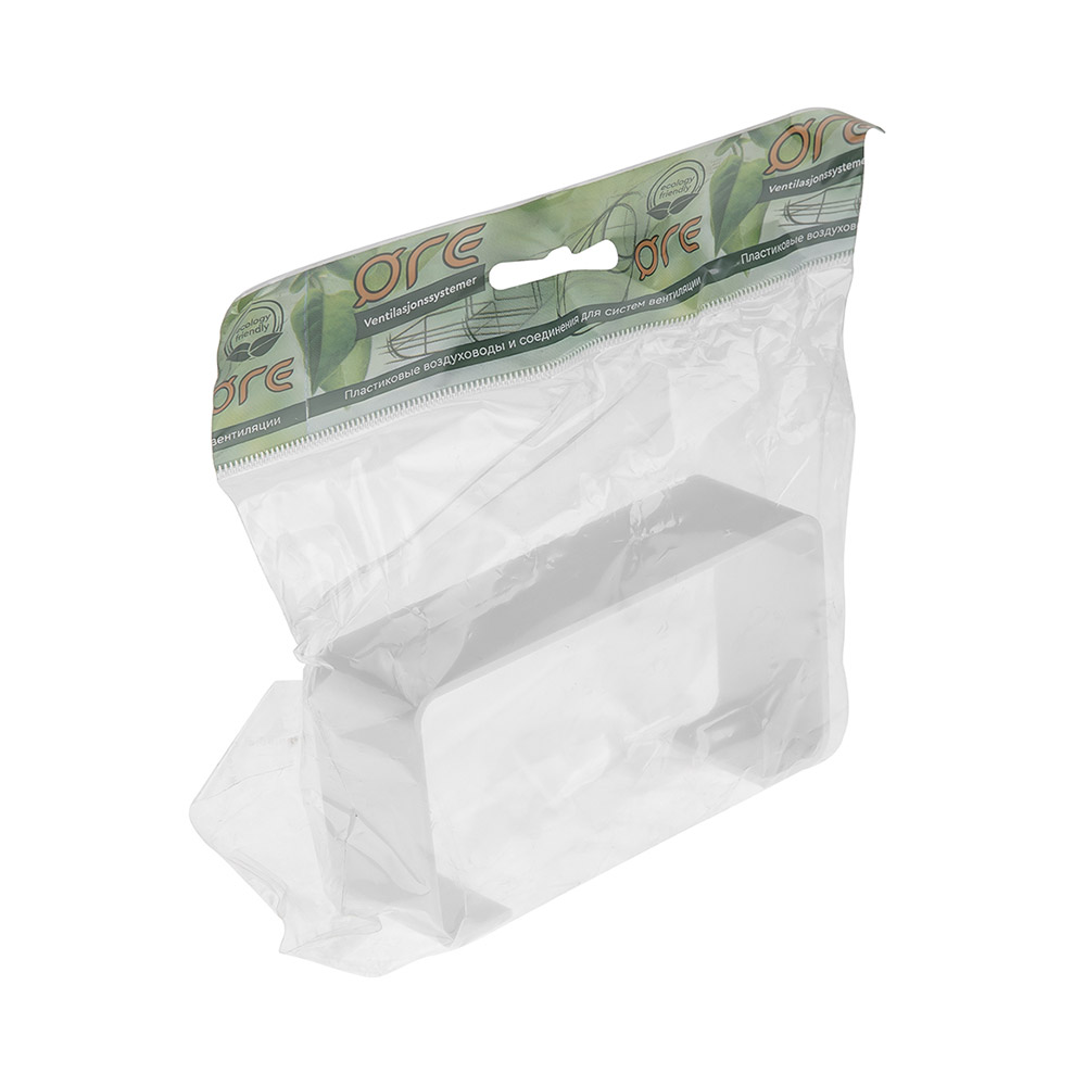 Держатель пластиковый для плоских воздуховодов ORE 55х110 мм