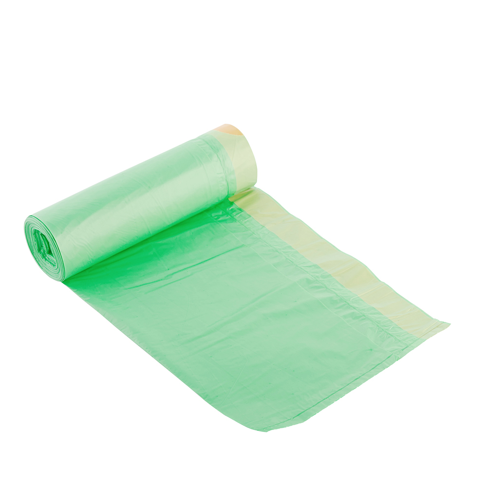 Мешок для мусора 60 л 600х640 мм полиэтиленовый с затяжкой (10 шт.)