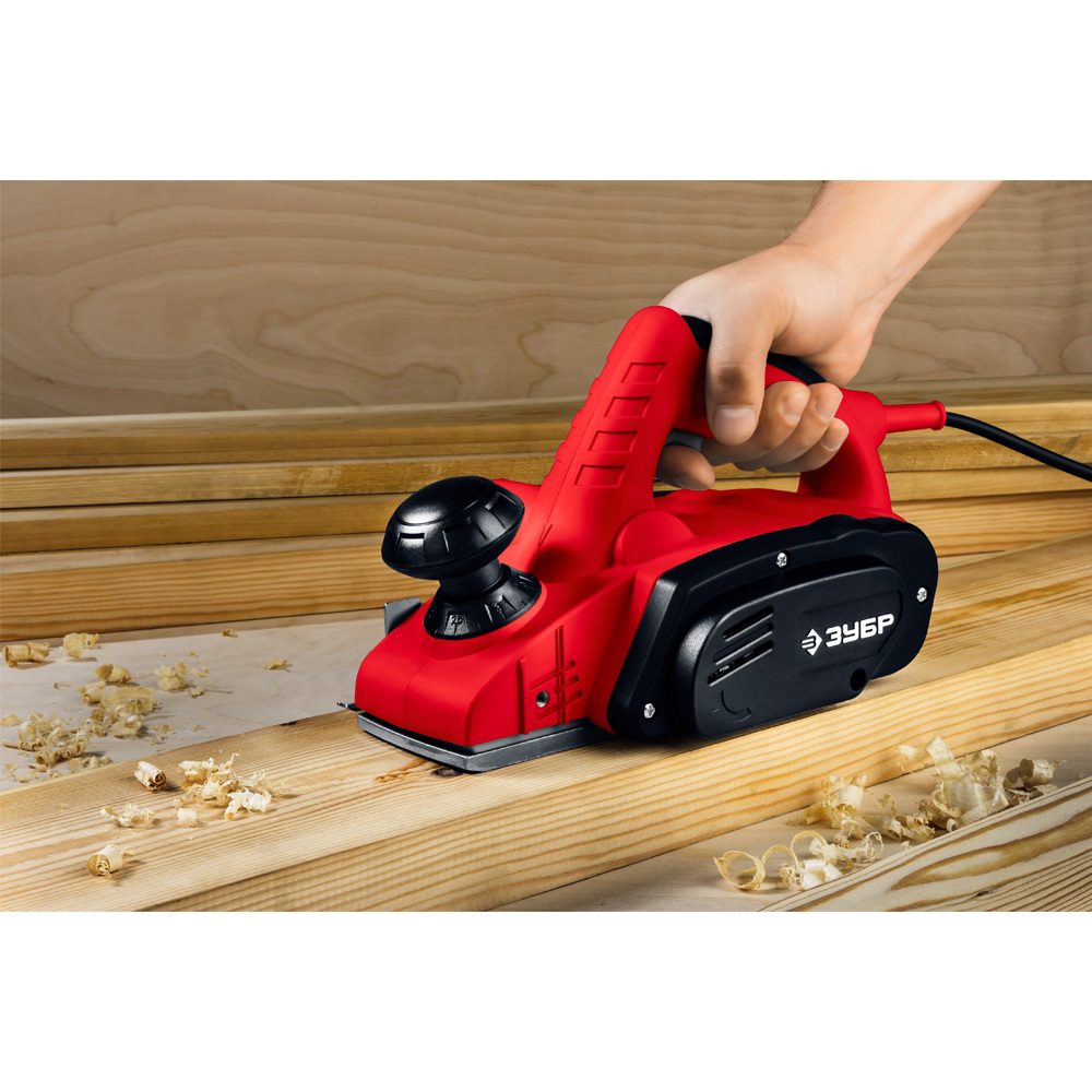 Рубанок электрический Зубр ЗР-950-82 950 Вт 82 мм