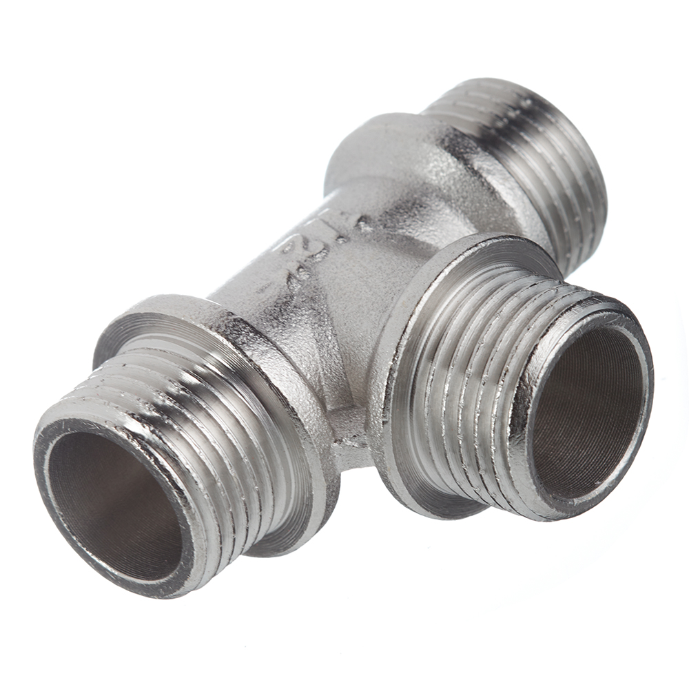 Тройник Valtec 1/2 НР(ш) х 1/2 НР(ш) х 1/2 НР(ш) латунный (VTr.131.N.0004)