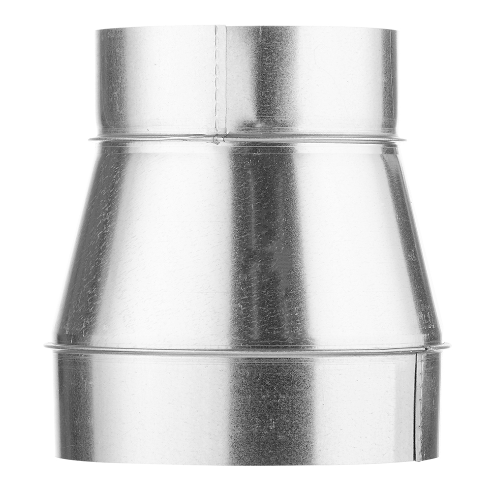 Переход с круглых воздуховодов d125 мм на круглые d160 мм оцинкованный