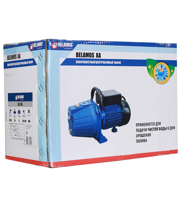 Насос Belamos XA06 для чистой воды 46 л/мин центробежный поверхностный