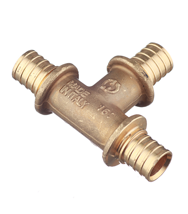 Тройник Stout 16 х 16 х 16 мм латунный (SFA-0013-000016)