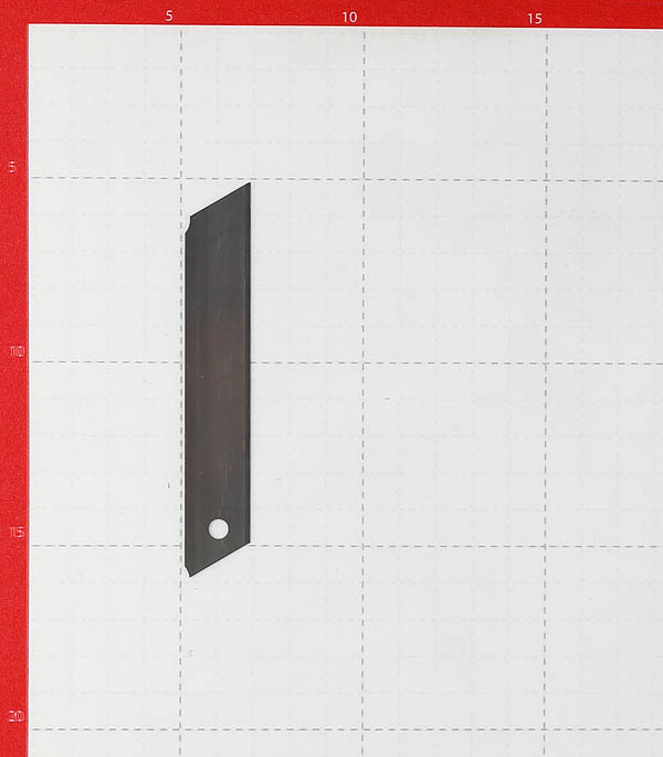 Лезвие для ножа Hesler 18 мм прямое (10 шт.)