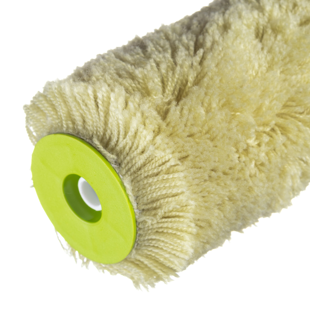 Валик полиакрил 180 мм стержень 8 мм d48 мм ворс 18 мм для водной основы с ручкой Wenzo Roma