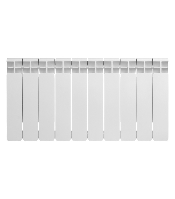 Радиатор биметаллический Rifar Base 350 мм 10 секций 1" боковое подключение белый