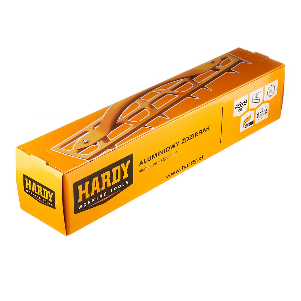 Скребок для гипсовой штукатурки Hardy 450x90 мм металлический 8 лезвий (1004-084509)