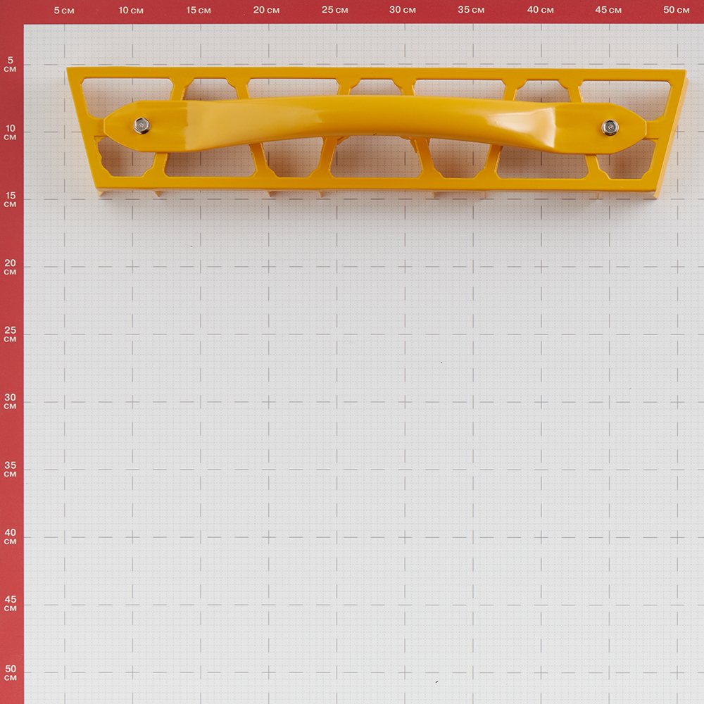 Скребок для гипсовой штукатурки Hardy 450x90 мм металлический 8 лезвий (1004-084509)