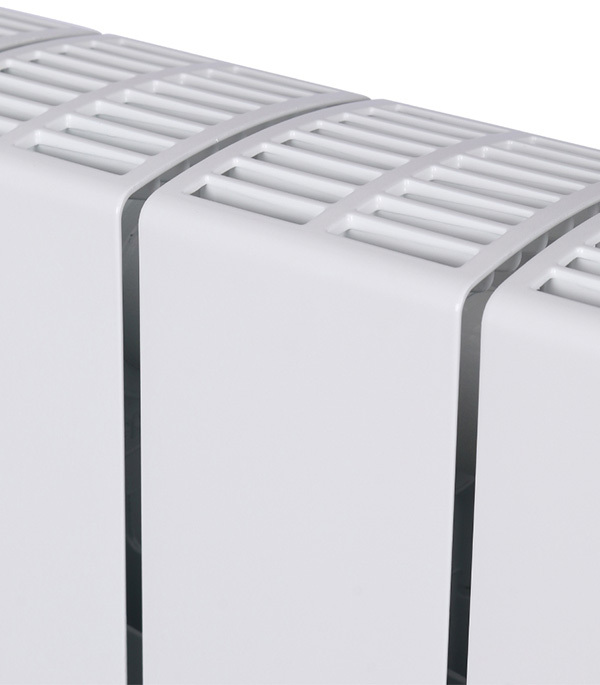 Радиатор биметаллический Rifar Supremo 500 мм 4 секции 3/4 боковое подключение белый