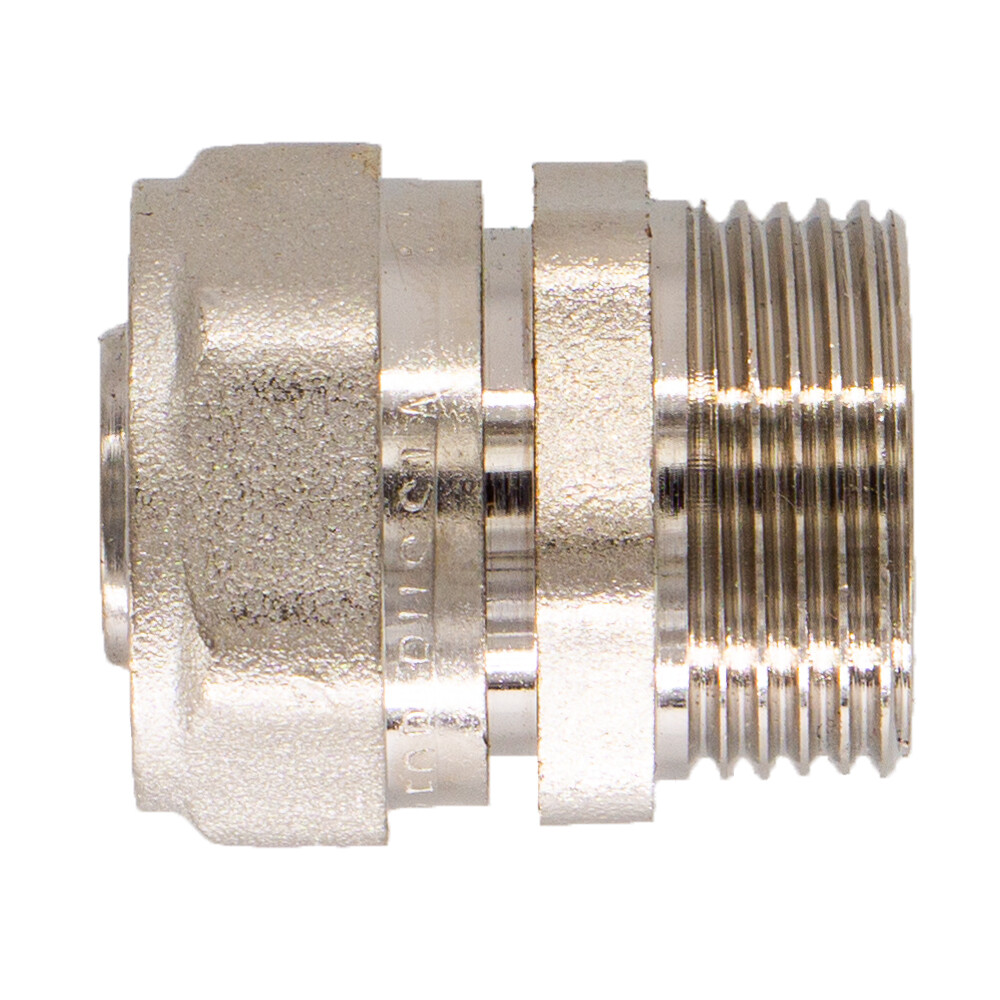 Соединитель прямой 20 обж(ц) х 3/4 НР(ш)