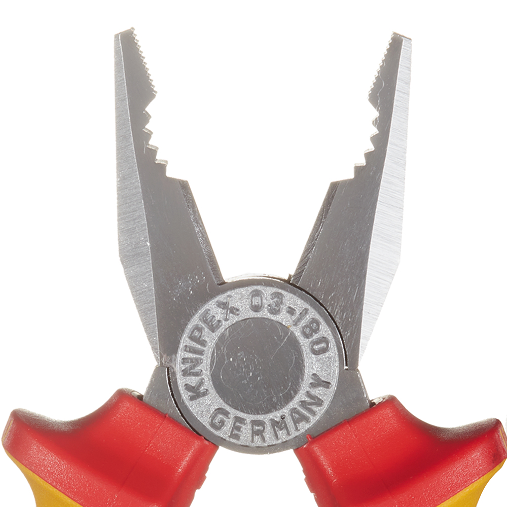 Плоскогубцы диэлектрические Knipex 180 мм (KN-0306180SB)