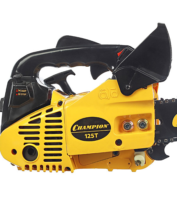 Бензопила Champion 125T 0,95 л.с. 10" шаг 3/8" паз 1,3 мм 40 звеньев