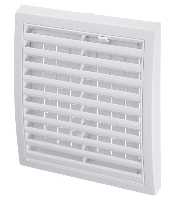 Решетка вентиляционная пластиковая приточно-вытяжная Era РРП 150х150 мм регулируемая белая