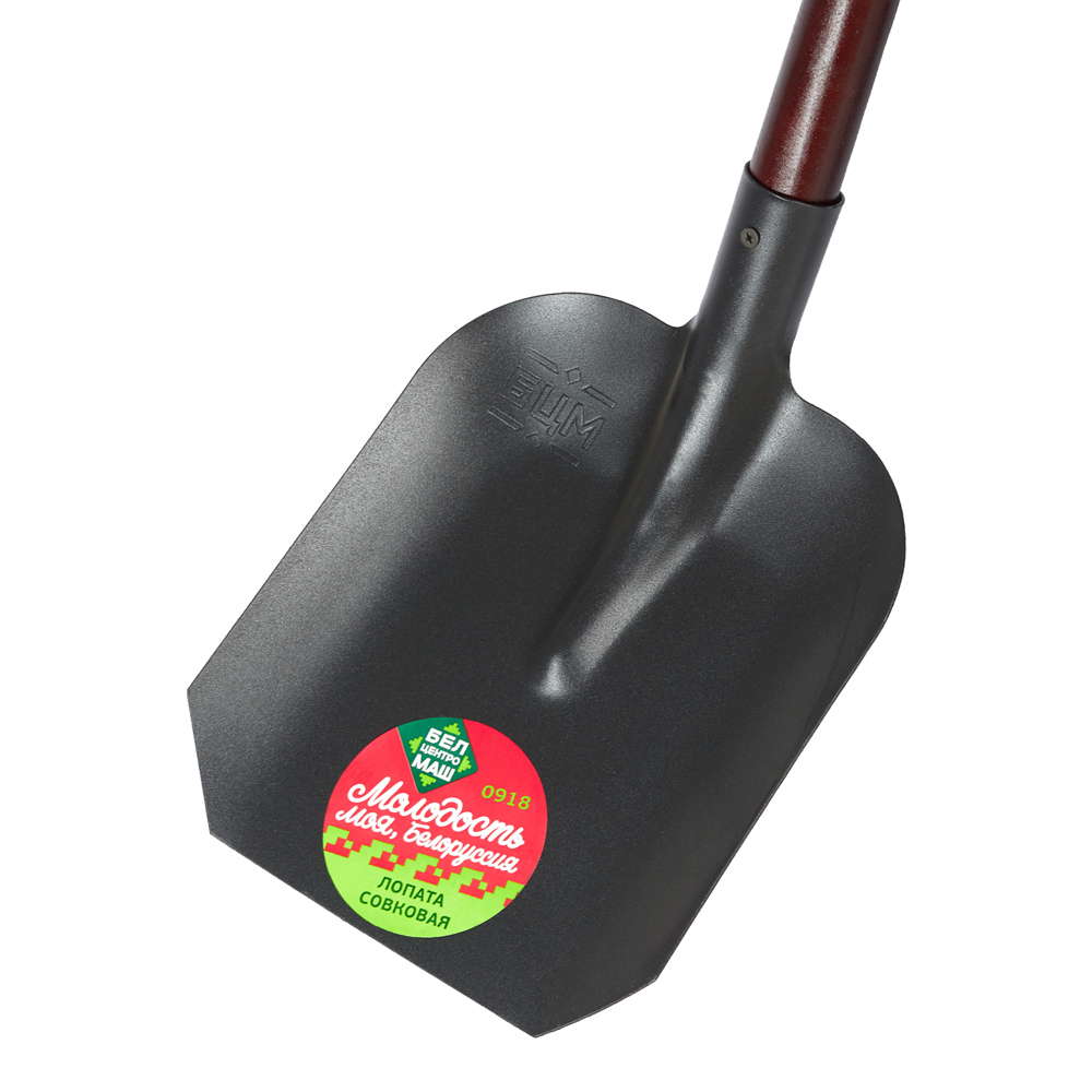 Лопата совковая Молодость моя с деревянным черенком 1150 мм (0918-Ч)