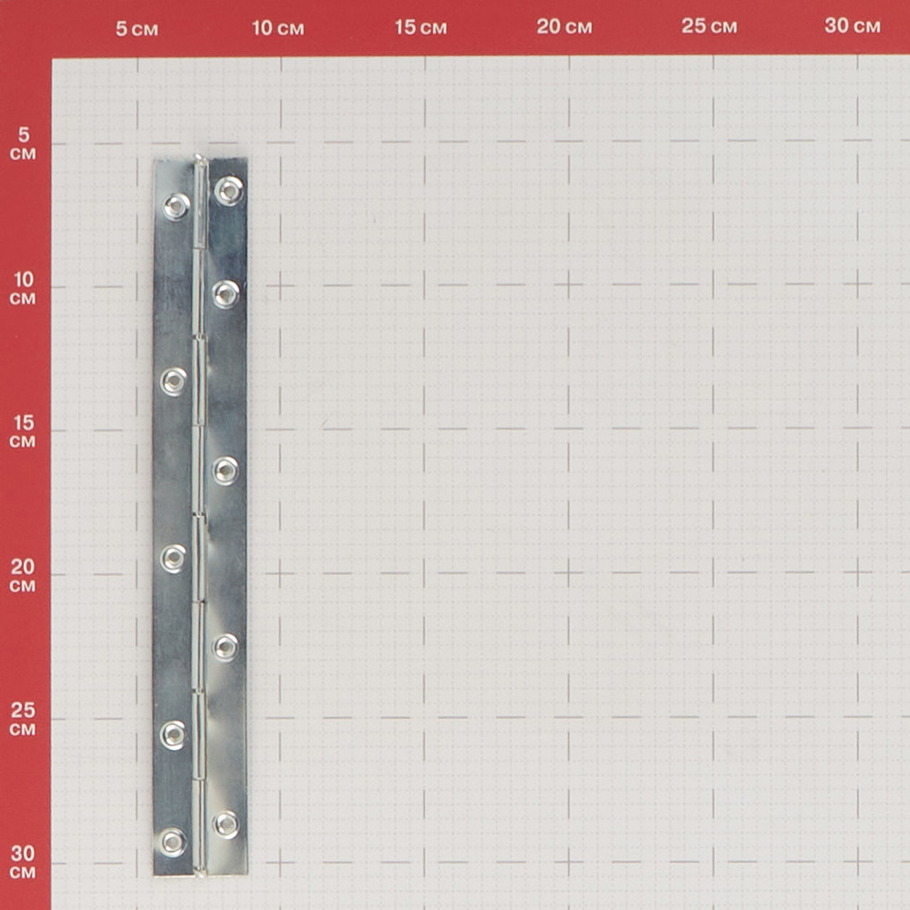 Петля рояльная оцинкованная 250 мм