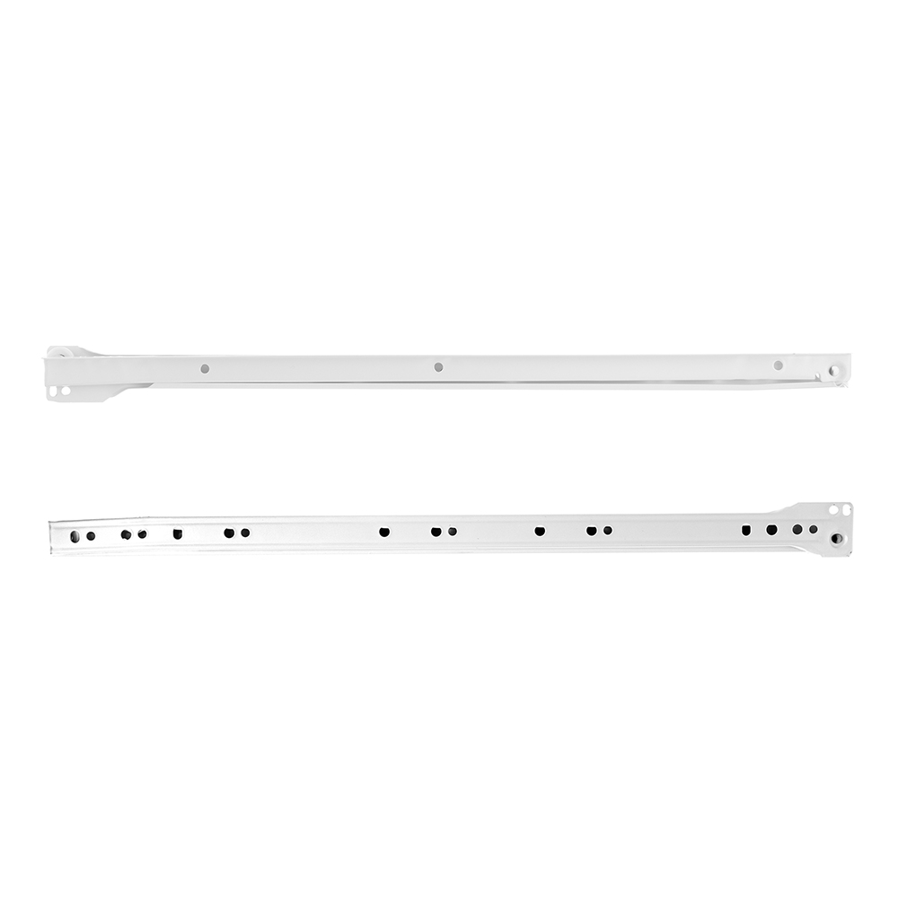 Направляющие роликовые 500х1,1 мм белые (1 комплект)