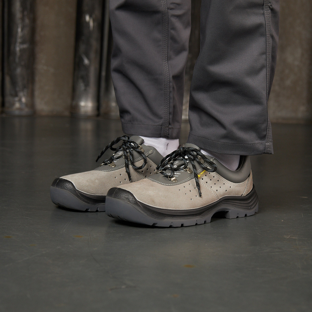 Полуботинки замшевые размер 42 серые Delta Plus (FEN3PGR42)