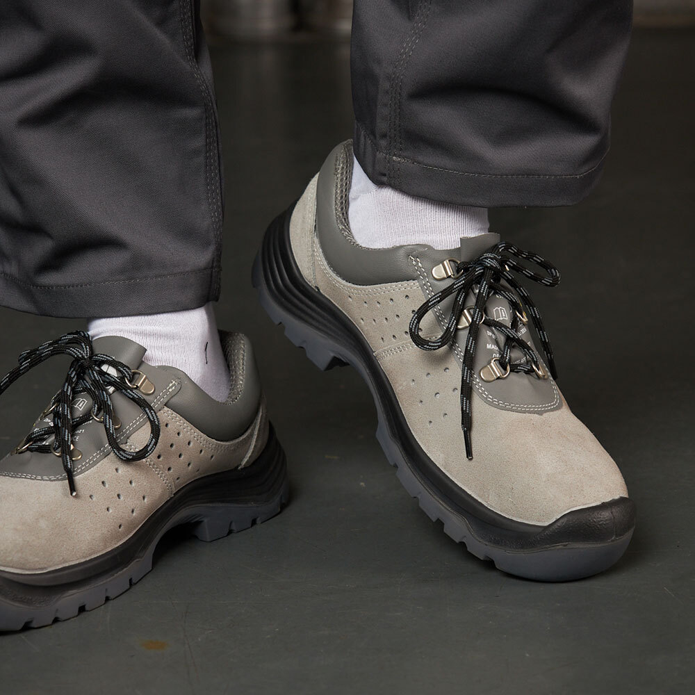 Полуботинки замшевые размер 42 серые Delta Plus (FEN3PGR42)