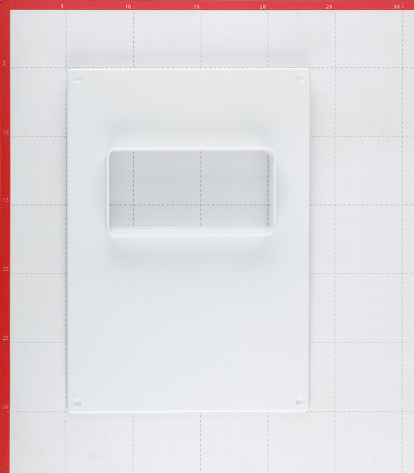 Площадка торцевая горизонтальная ПТГ фланец 60х120 пластиковая для плоских воздуховодов 180х250 мм