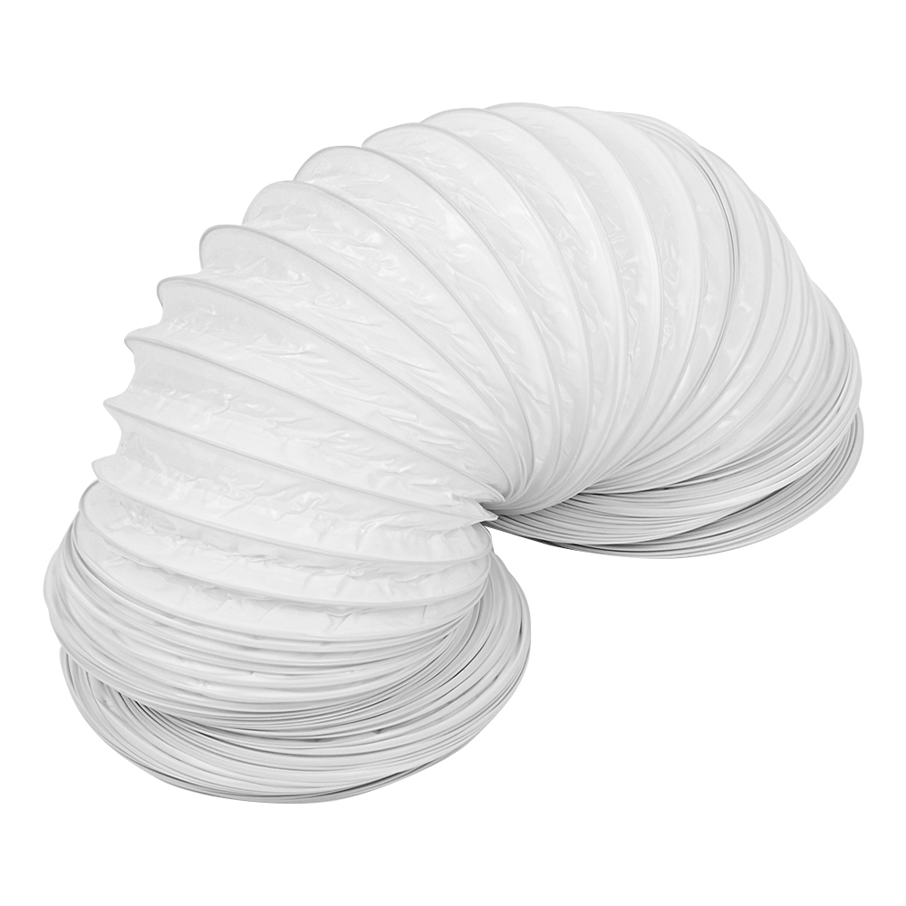 Воздуховод гибкий гофрированный армированный Era полимерный d100 мм 2 м