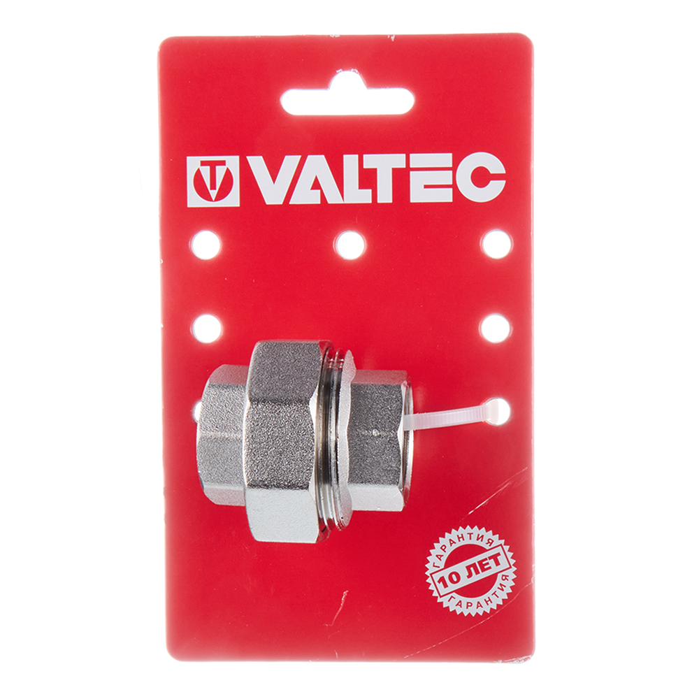 Американка прямая Valtec 3/4 ВР(г) х 3/4 ВР(г) латунная (VTr.340.N.0005)