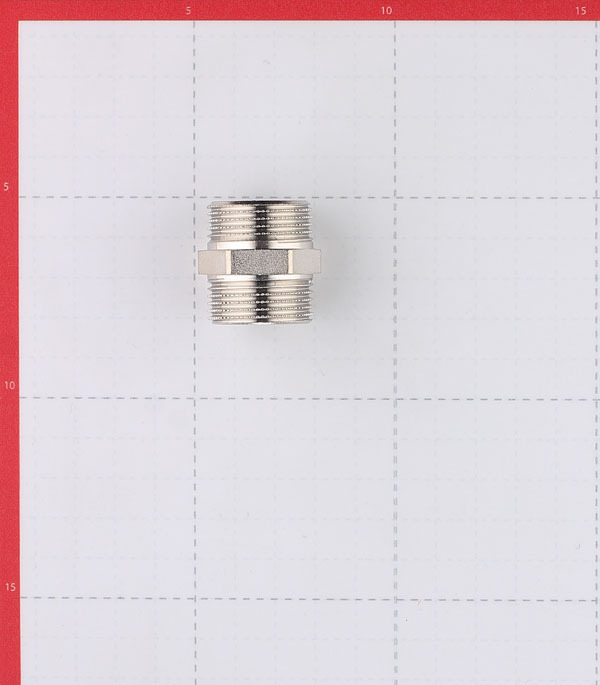 Ниппель Stout 3/4 НР(ш) х 3/4 НР(ш) латунный (SFT-0004-003434)