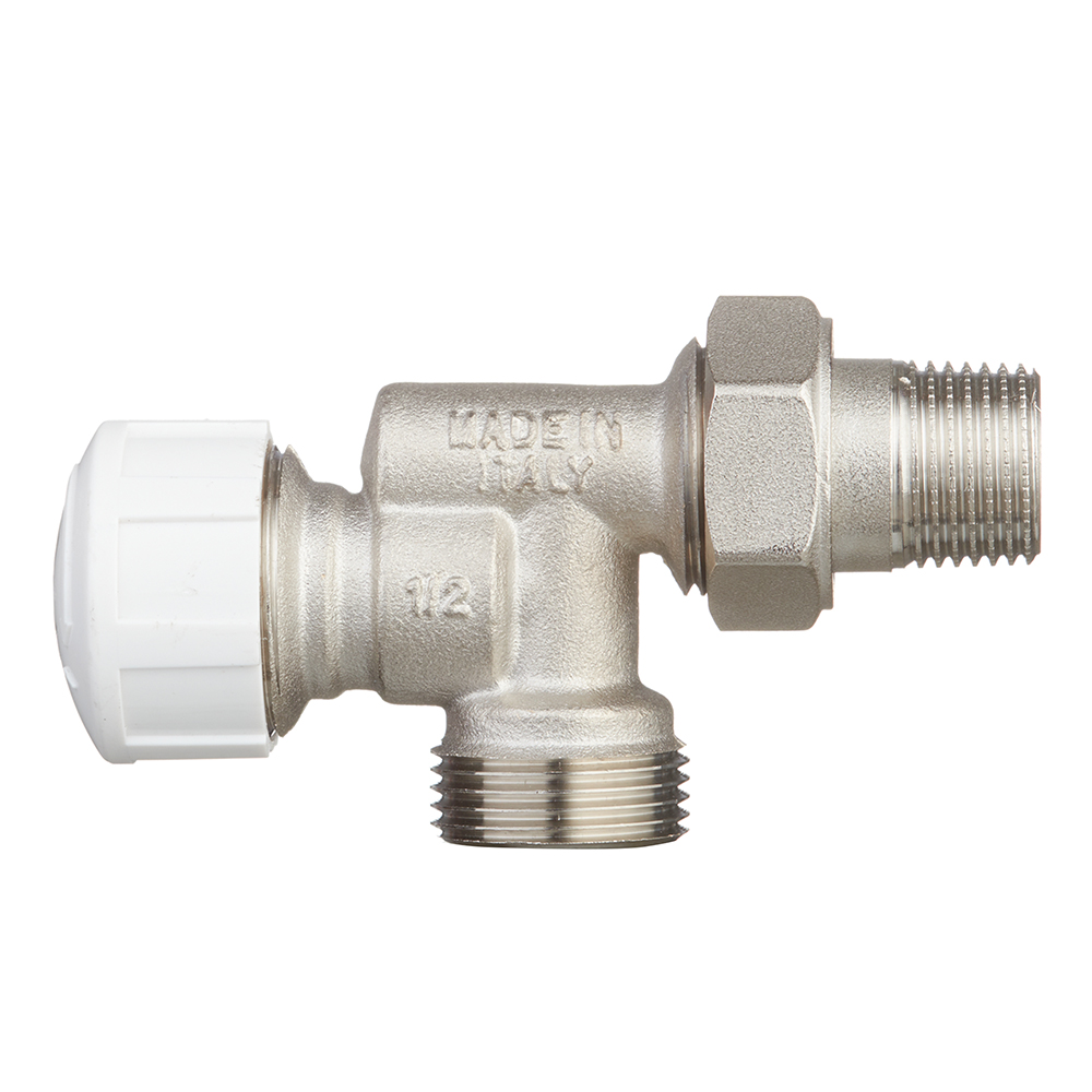 Клапан термостатический угловой Stout 1/2 ВР(г) х 3/4 НР(ш) ЕК для радиатора (SVT-0005-100015)