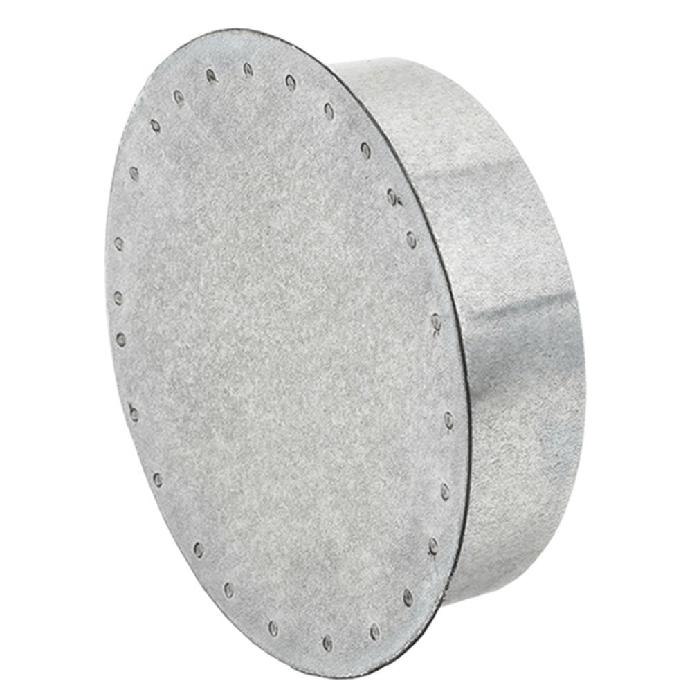 Заглушка оцинкованная d200 мм