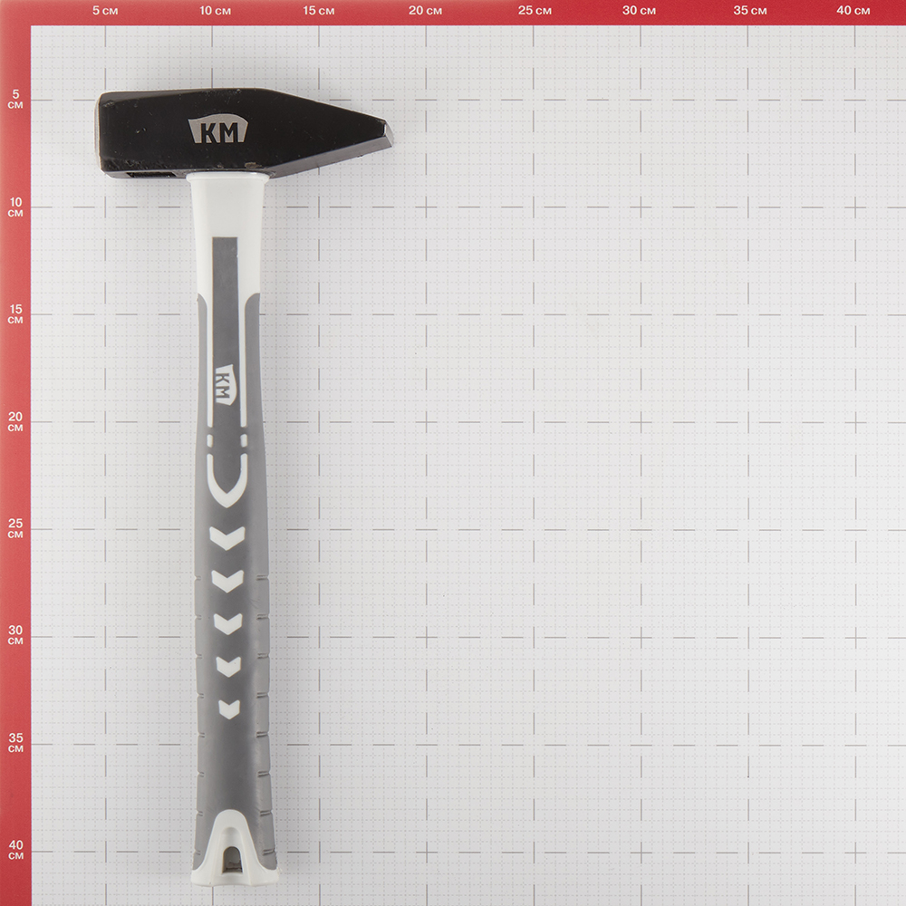 Молоток слесарный КМ 1 кг фибергласовая ручка