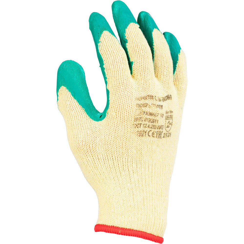 Перчатки х/б с латексным обливом 10 (XL)