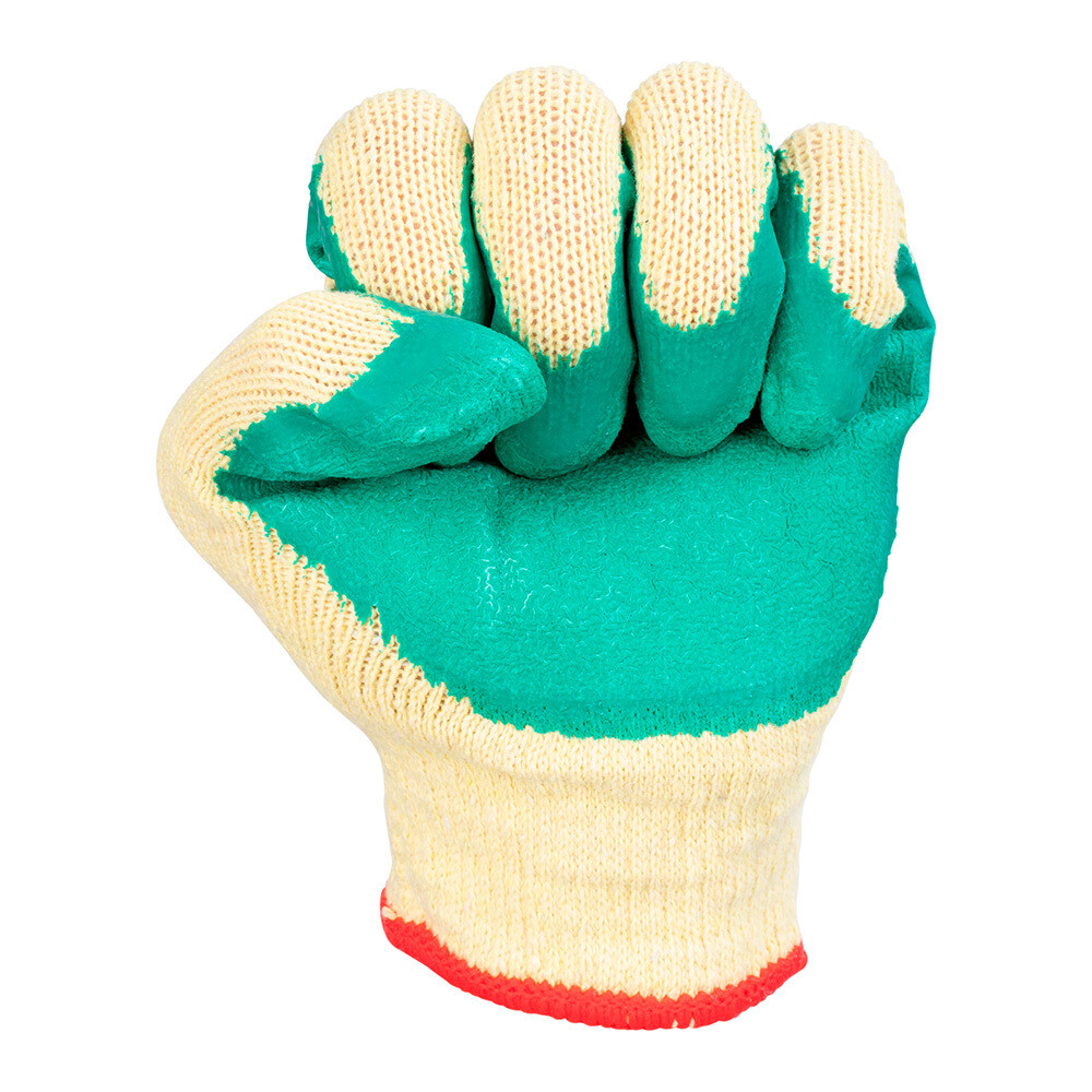 Перчатки х/б с латексным обливом 10 (XL)