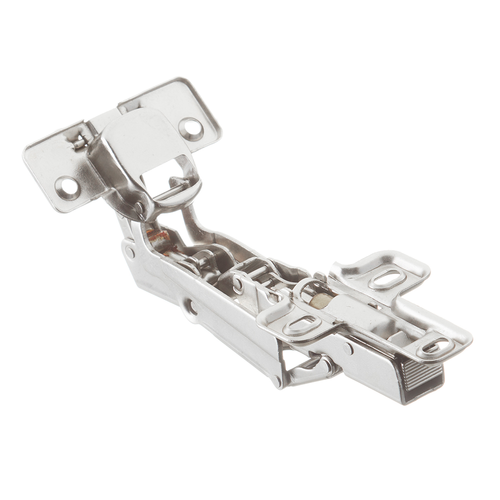 Петля мебельная Click 165° угловая с ответной планкой и доводчиком