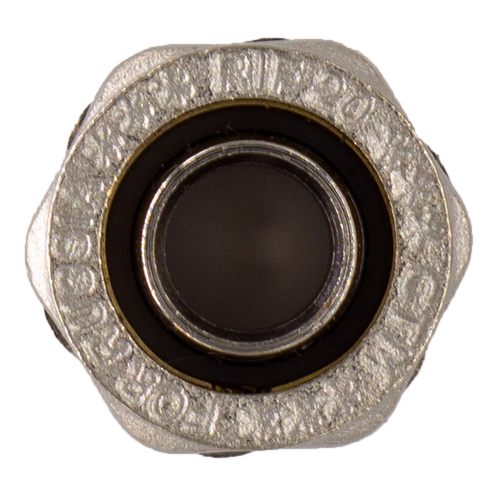 Соединитель прямой 20 обж(ц) х 1/2 НР(ш)