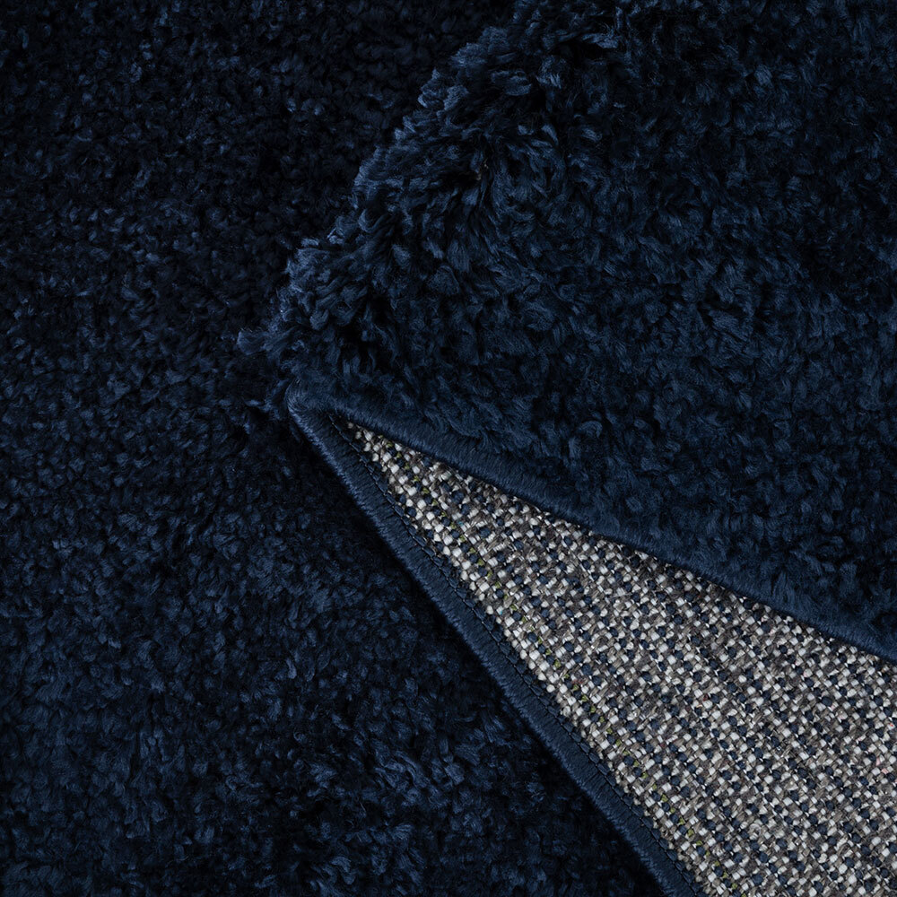 Ковер 1х2 м прямоугольный Dino темно-синий