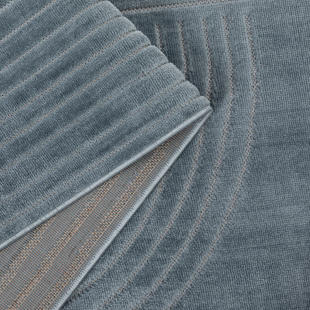 Ковер 2х3 м прямоугольный Soft голубой