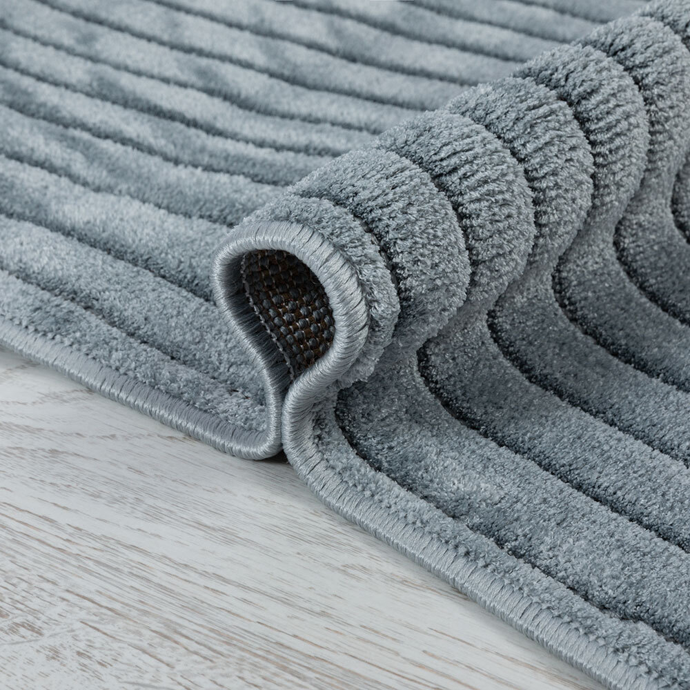 Ковер 2х3 м прямоугольный Soft голубой