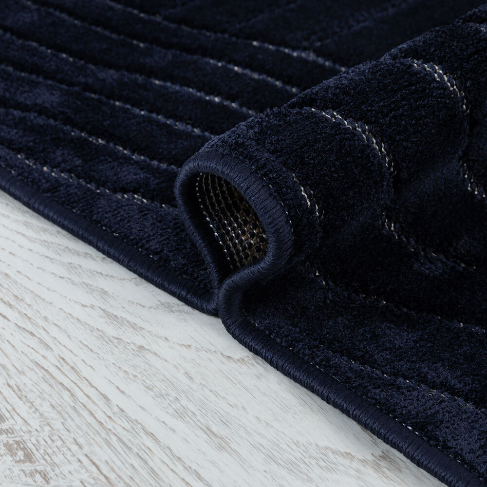 Ковер 2х3 м прямоугольный Soft синий